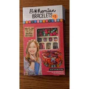 DIY Friendship Bracelet Kit -Bohemian Bracelets-New in Box